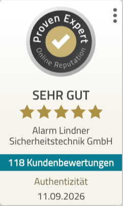 Alarm Lindner Proven Expert